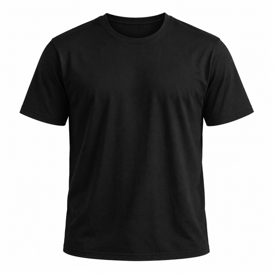 Nestvoroq Mens Basic Crew Neck Tee