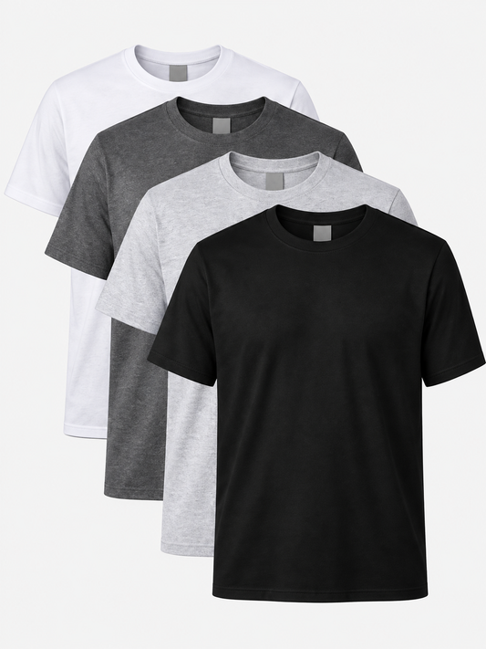 Nestvoroq Multi Pack Crew Neck Tees