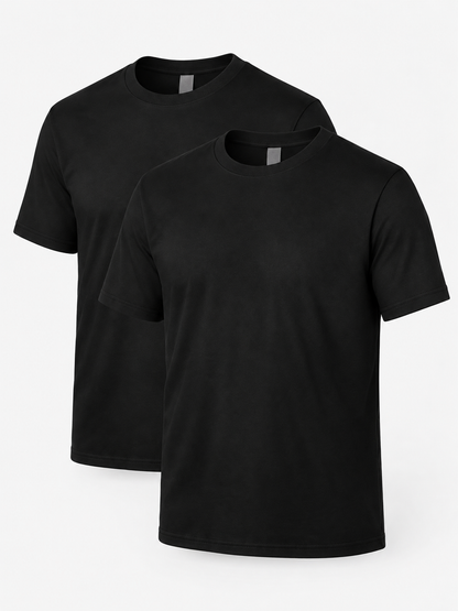 Nestvoroq Two Pack Crew Neck Tees