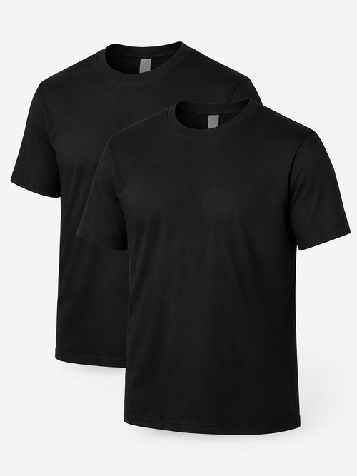 Nestvoroq Two Pack Crew Neck Tees