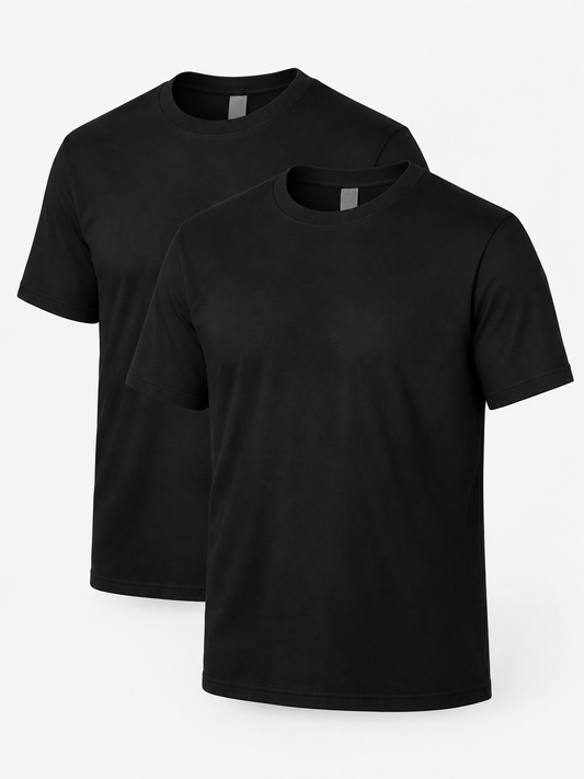 Nestvoroq Two Pack Crew Neck Tees
