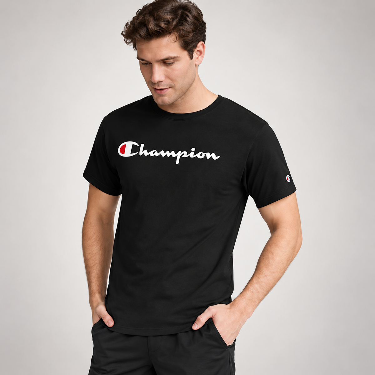 Nestvoroq Classic Logo Cotton T Shirt