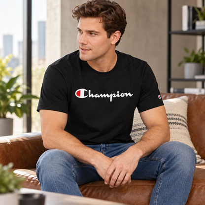 Nestvoroq Classic Logo Cotton T Shirt