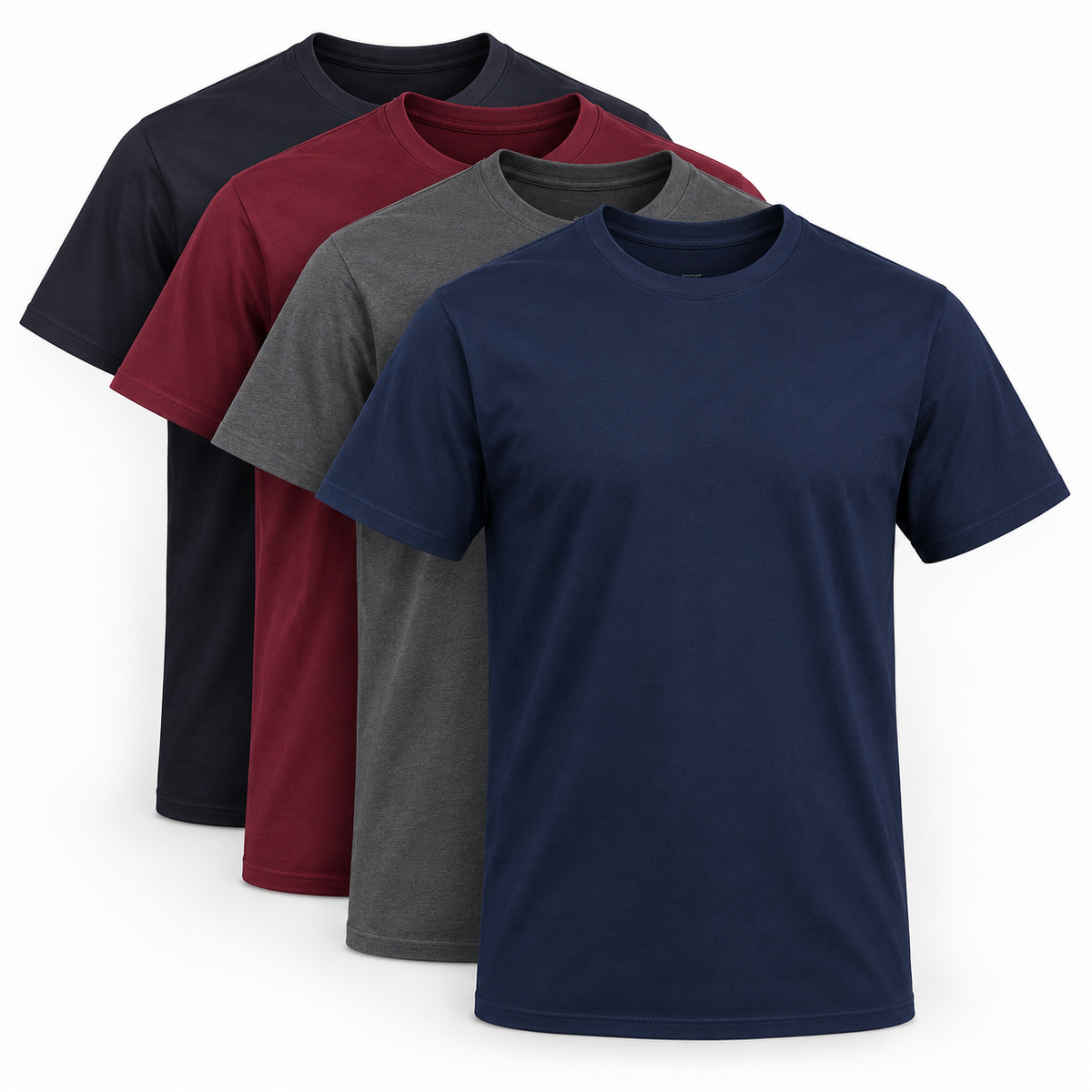 Nestvoroq Mens Casual Short Sleeve T Shirt Set